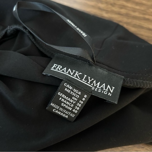 ❤️ FRANK LYMAN Black Bolero Jacket 8 - Picture 4 of 9